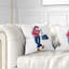 Coussin de mode jeune fille Portrait