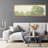 Rustic Countryside " Serene Canopy Soft Green Tree Rustic Retro Art Decor Extra Large Artwork Pictures "-98042182-111665186