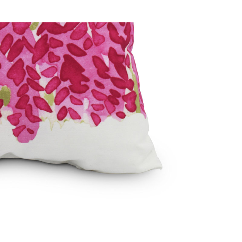 Flower Bell Square Pillow Cover & Insert, 20" x 20", Pink, Outdoor