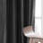 Ryker Ruched Solid Faux Silk Taffeta Room Darkening Curtains for Bedroom & Living Room Curtains - Single Panel Drapes-1838551267-1838551273