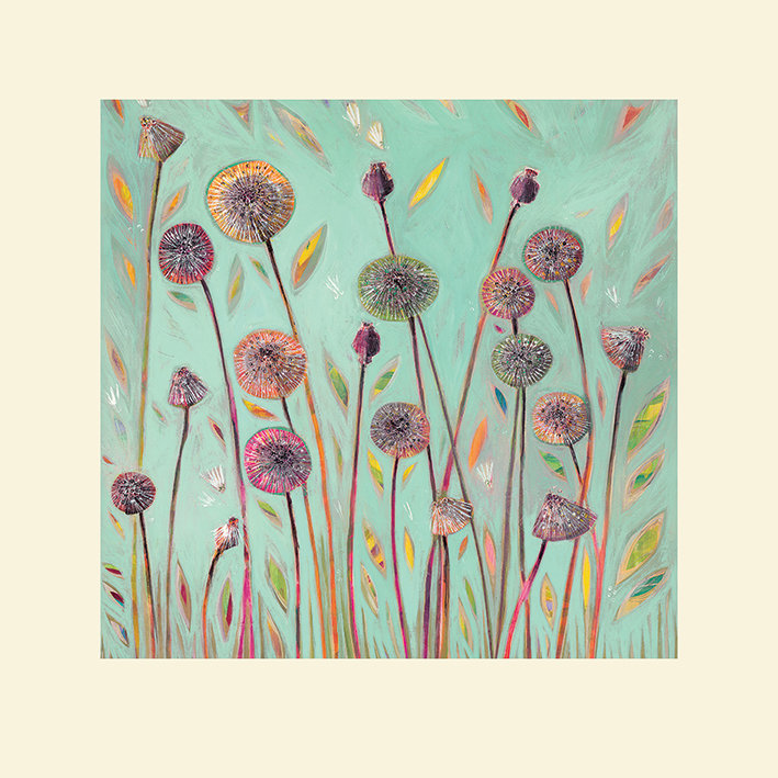 Shyama Ruffell - No Frame Painting, 40cm H x 40cm W, Yellow