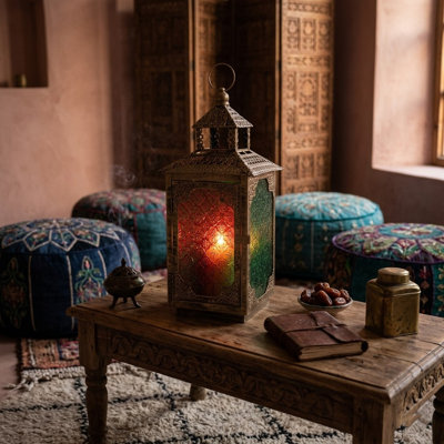 18.31'' H Tabletop Lantern