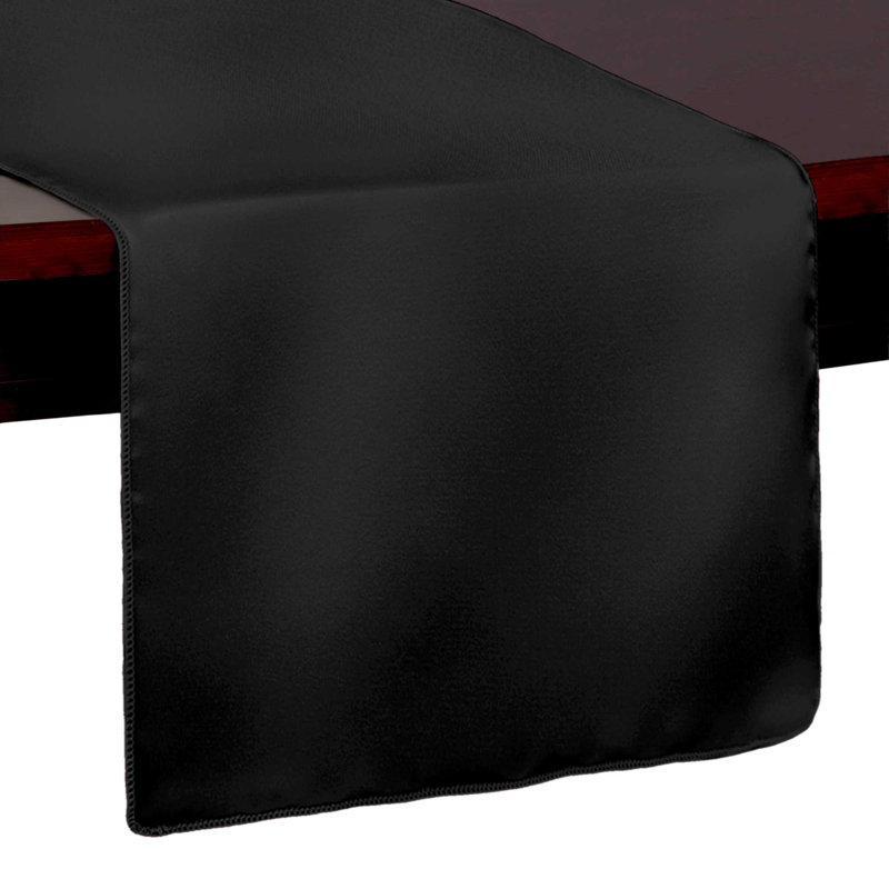 Table Runner, 1, Black, 90" x 14"