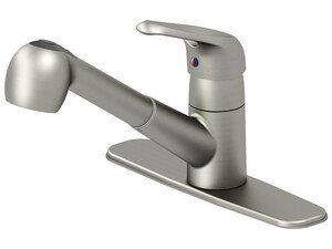 Robinet de cuisine Proflo, Nickel brossé
