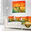 Oreiller de paysage panoramique fabulous sunset sunset Photography