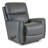 Apollo Leather Match Rocking Recliner-86631061-90138135