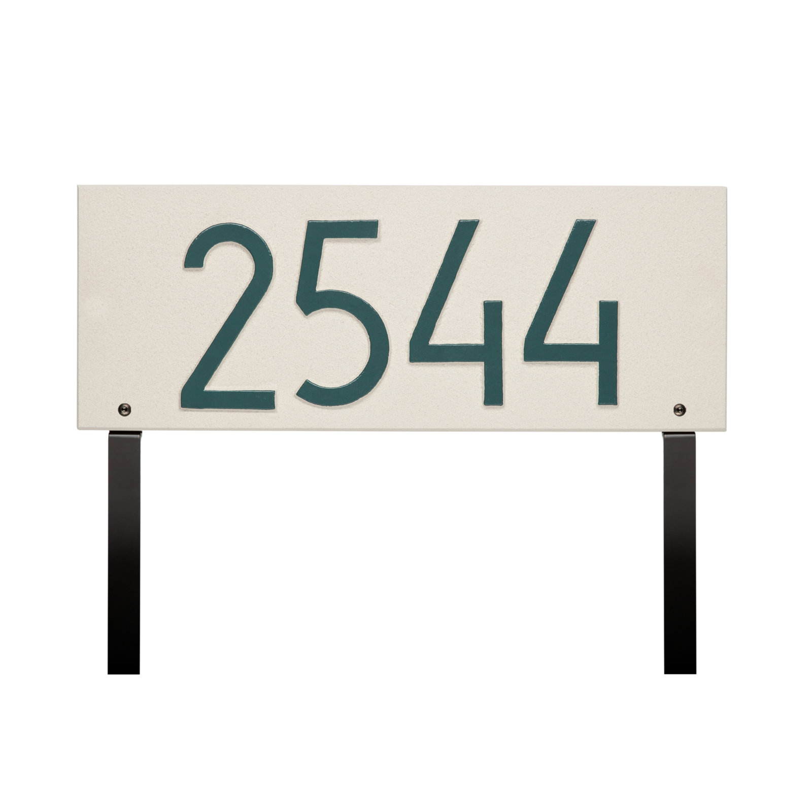 Mid-century Modern Rectangle Wall Plaque, Coastal Green, Yes