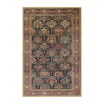 Tapis traditionnel brun / bleu