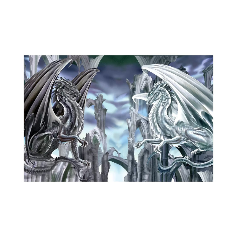 Checkmate Unflattened by Ruth Thompson - Gallery-Wrapped Canvas Giclée on Canvas, 20.32 cm H x 30.48 cm W, Canvas