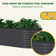 Heise 9 In 1 Modular Galvanized Steel Raised Garden Bed