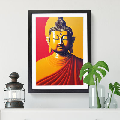 Buddha Mandala - Single Picture Frame Print