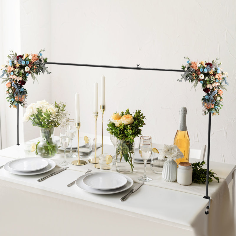 Freestanding Banner Stand, Black