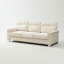 Canapé contemporain en tissu Snowfleece-1106793336