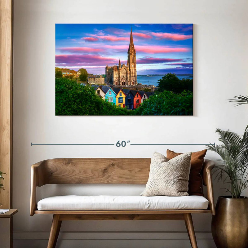 Adella Cobh Cathedral, 30" H x 45" W