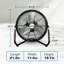 Ventilateur en métal Hurricane Pro-101588552-101588555