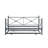 Natica Metal Platform Bed
