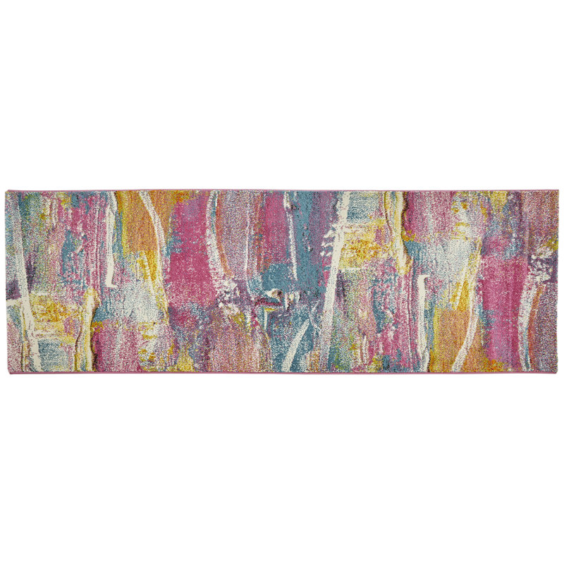 Abstract Area Rug, Runner 80 x 240cm