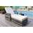 Adjustable Patio Lounger with Durable Wicker and Comfortable Cushions for Relaxation and Versatility-1459713097
