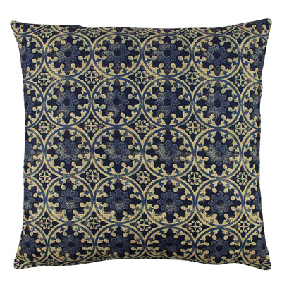 Premium Washable Cushion, 17.0 x 17.0 Inches, 50% Cotton / 50% Polyester, Silicone Filling, Concealed Zip | Soft, Comfortable & Ironable | Perfect for Home Decor, Living Room & Bedroom Accents