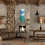 Art mural en métal luxueux «Free Run 2» par Renee Kaelber, 16 po x 48 po-117049964