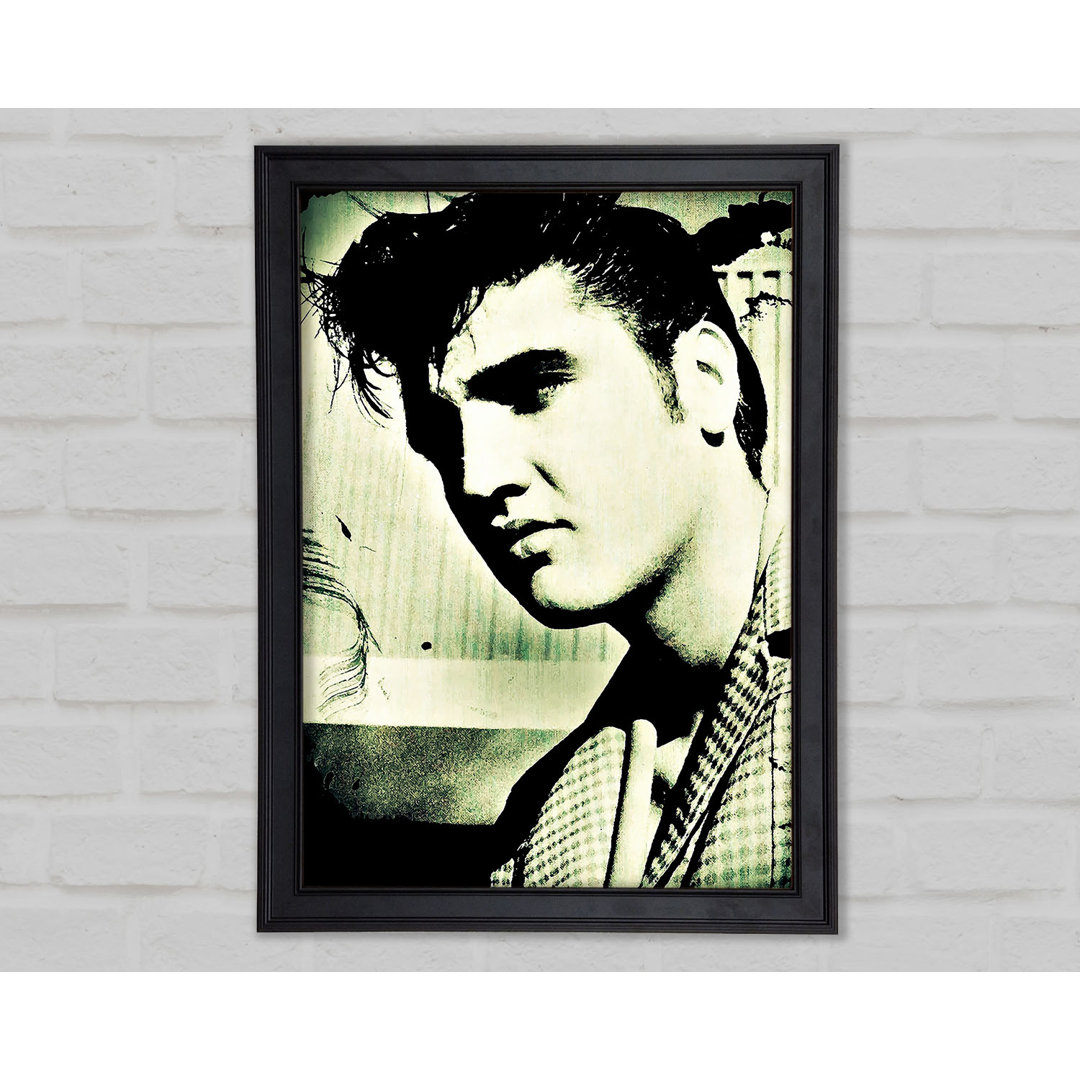 Elvis Early Days - Einzelne Bilderrahmen Kunstdrucke