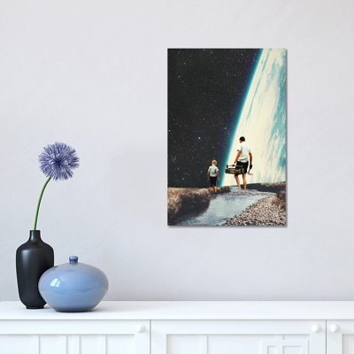 We Will Always Come Back Here by Frank Moth - Wrapped Canvas Print