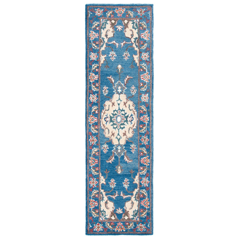 Scottsburg Hand Tufted Wool Oriental Rug, Runner 2'3" x 8'
