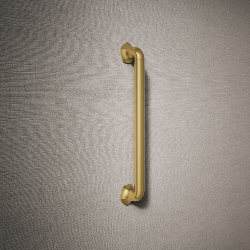 Occasion Grab Bar, Vibrant Brushed Moderne Brass, 18"