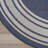Dippold 8' x Round Denim Modern Rug-564196283-562886885