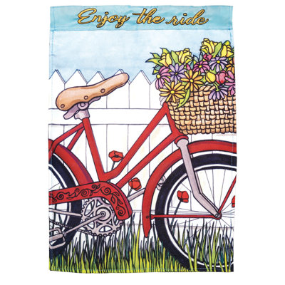 Kohan Double Sided 18'' H x 13'' W Polyester Garden Flag