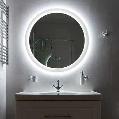 Solid Wood Flat Wall Mirror