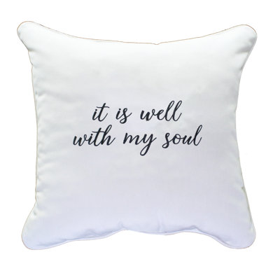 Outdoor Square Pillow Cover & Insert