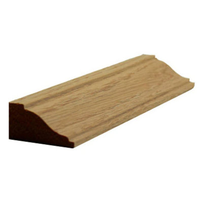 Moulure de panneau Colonial 1-1 / 8 po de large x 9/16 po. Sans finition