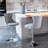Karym Swivel Upholstered Counter Stool-417241058-417241057