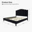 Lit plateforme capitonné Kajana-70133954-70133955
