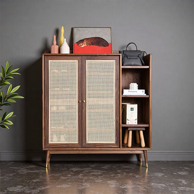 American style breathable storage shoe cabinet