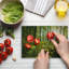 Planche à découper en verre trempé Ambesonne