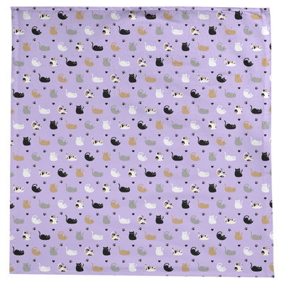 Nappe à motif chat Leffel