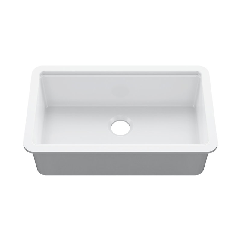 33'' L Single Bowl Kitchen Sink