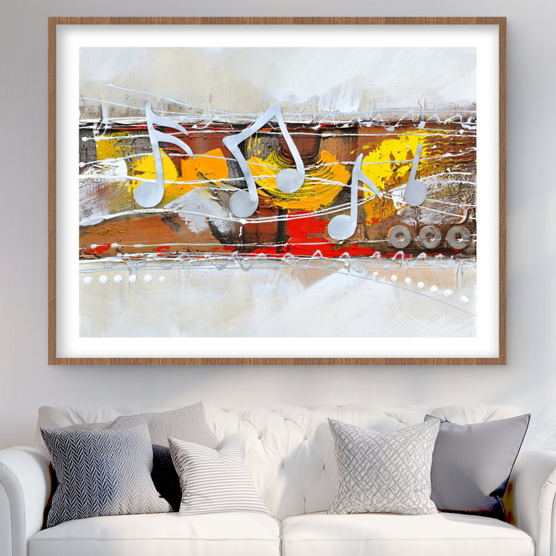 Reproduction matelassée Harmony Yellow Livingroom | Décoration intérieure, Brun, H 36 po x l 48 po