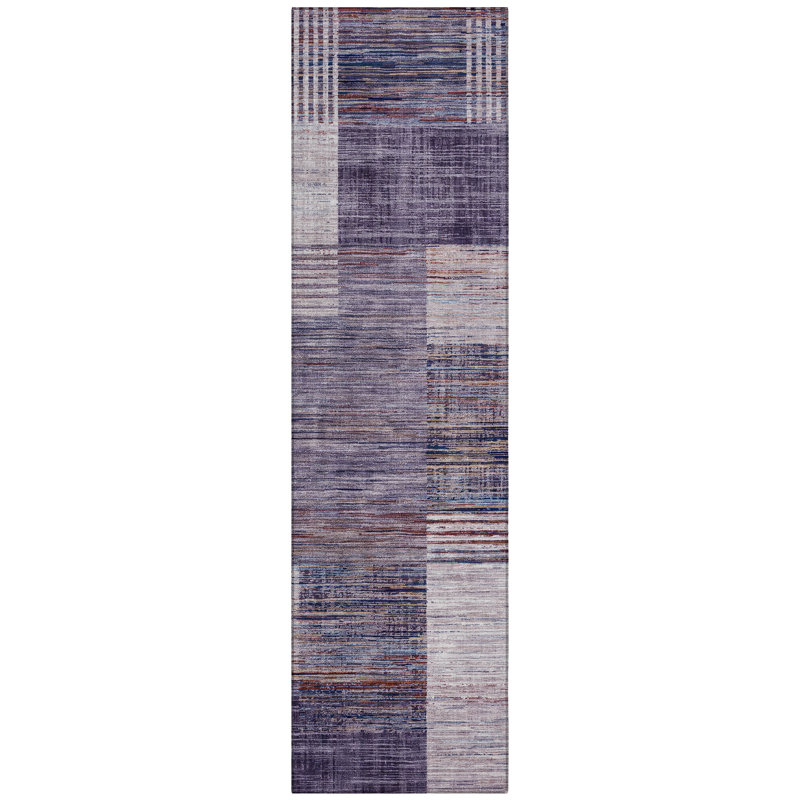 Machine Washable Indoor/Outdoor Jacinto ACN2149 Geometric Rug, Rectangle 1'8" x 2'6"