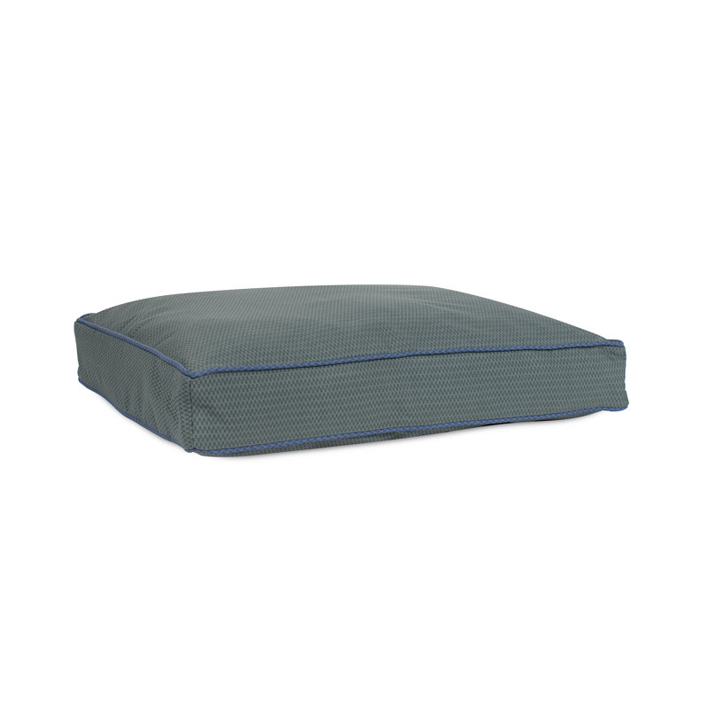 Lit pour chien avec housse amovible GreenDog , H 4 po x l 36 po x P 27 po, Vert ondulé