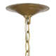 Hester 3 Light Metal Dimmable Chandelier