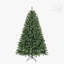Arbre de Noël artificiel 7,5 pi pré-éclairé: 550 lumières à DEL blanc chaud, 1350 pointes en PVC et aiguille dure, conception à branches articulées, support en métal robuste, apparence réaliste-1251960108