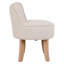 Felstead 45cm Wide Velvet Tufted Round Solid Colour Cocktail Ottoman-1694832222