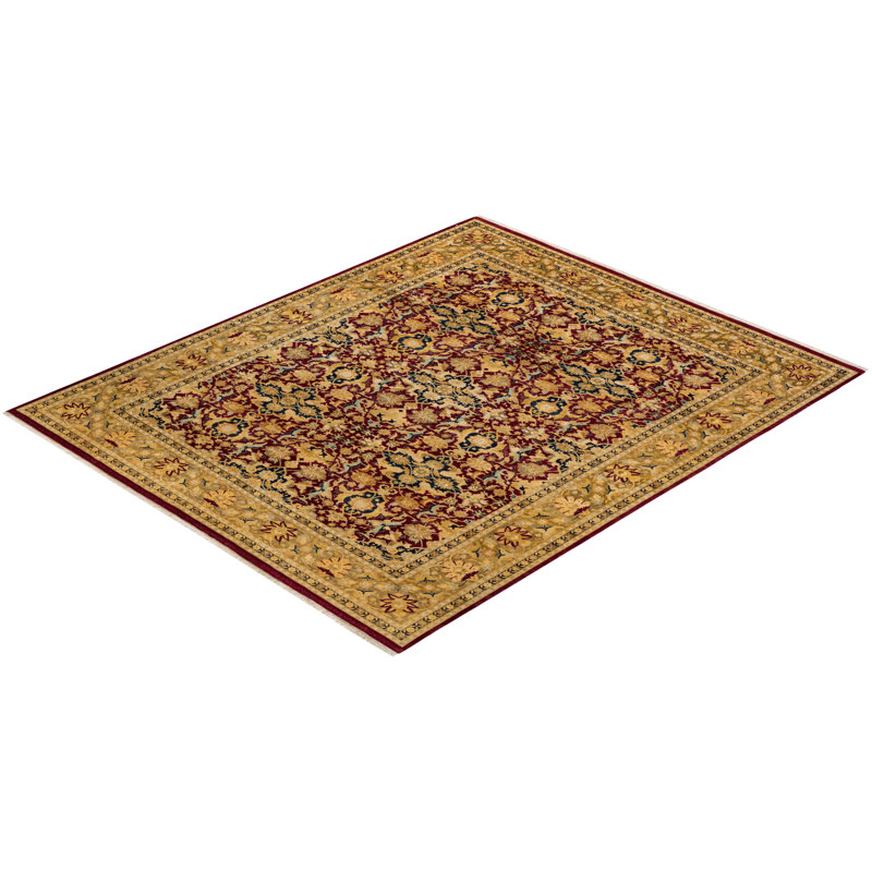 Classic One-of-a-Kind 7' 10" X 9' 7" Hand Knotted Area Rug
