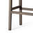 Maven Lane Adrien Backless Saddle Stool with Faux Leather Upholstery-125402567-125402569