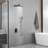 Wall Mount Shower System With Handheld Shower Single Handle Shower Faucet Kit Brass Shower Faucet Combo With Rough-In Valve-123107437