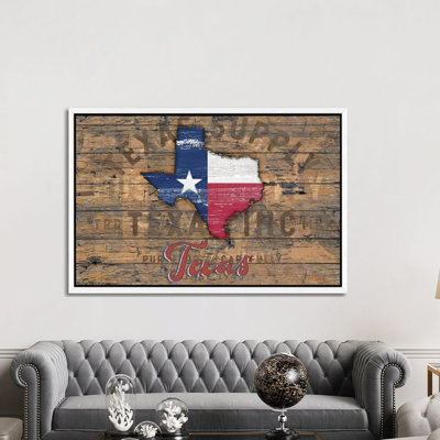 Rustic Morning In Texas State by Diego Tirigall - Print on Canvas