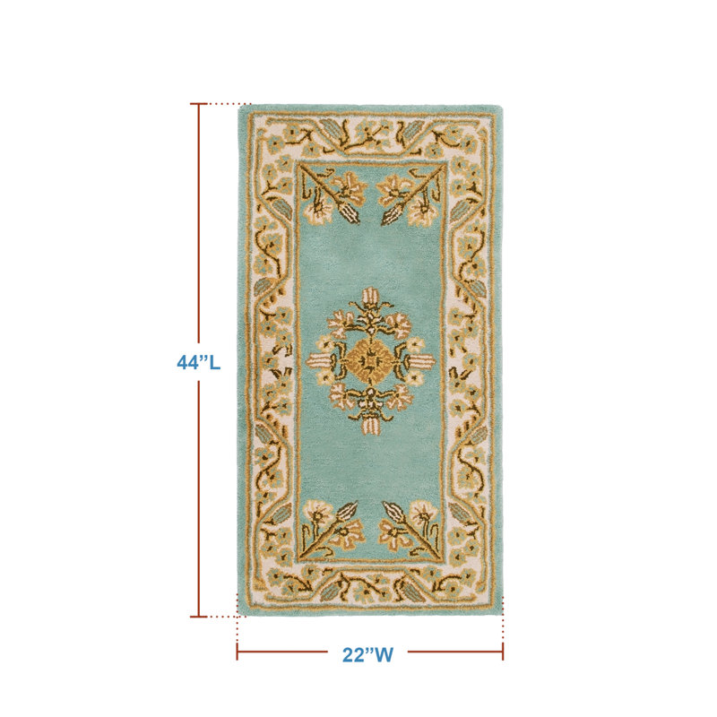 Innocenzio Hand Tufted Wool Oriental Indoor Rug